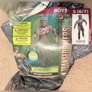 Optimus Primal Kids Costume Transformers boys 6-7